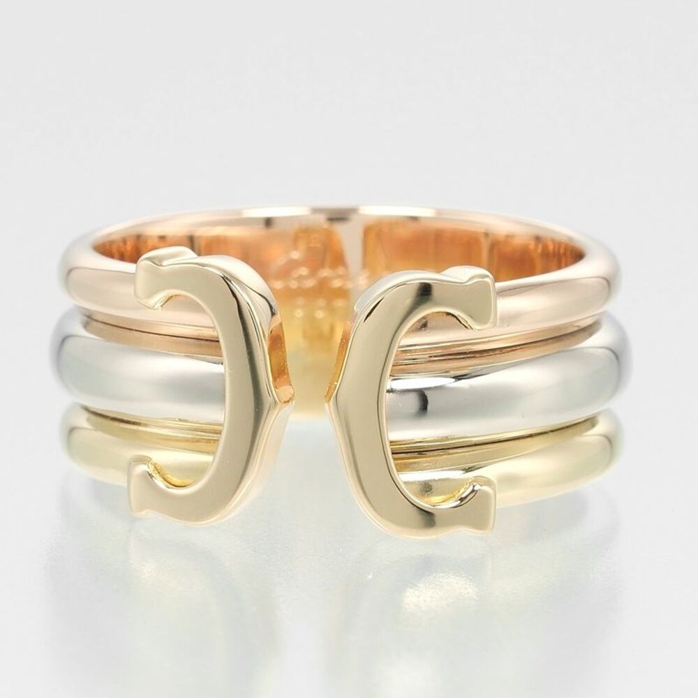 Cartier 2C LM Au750 Ring Size 15.5 - Picture 5 of 9